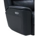 Apollo Leather Power Reclining Chair - Black